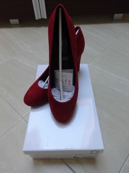 Czółenka 5th Avenue z naturalnej skóry model soft.