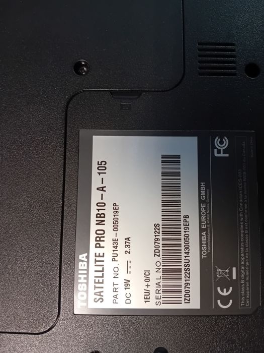 Portatil Toshiba 10 pulgadas