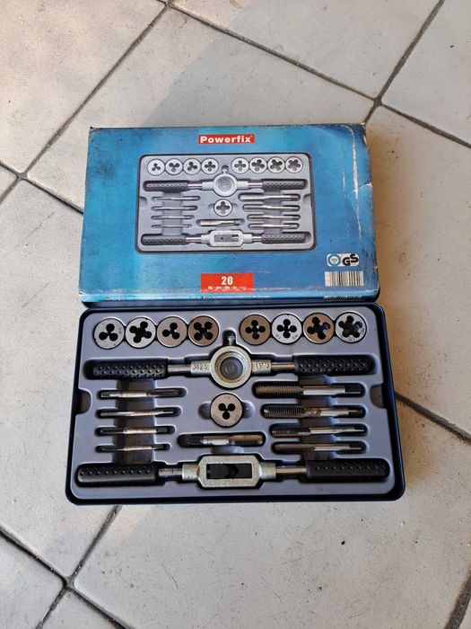 Kit de machos para abrir roscas