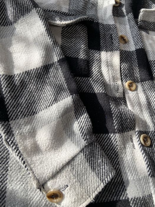 Тепла сорочка у клітинку