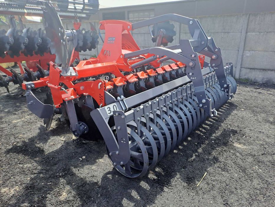 Brona Agregat Talerzowy Uprawowo Siewny EURO MASZ 2,5m 2,7m 3m raty