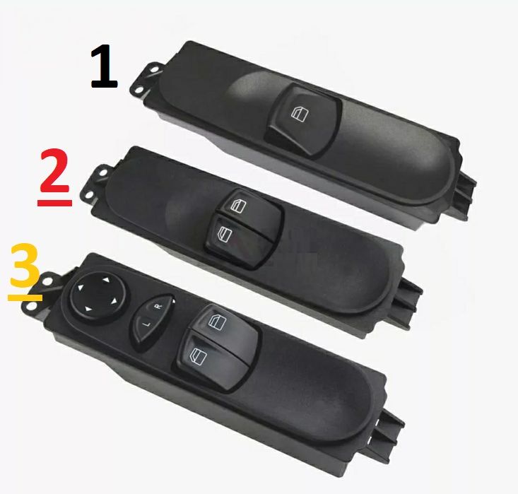 Comando interruptor vídros mercedes vito w639 Botão butoes 2003-14