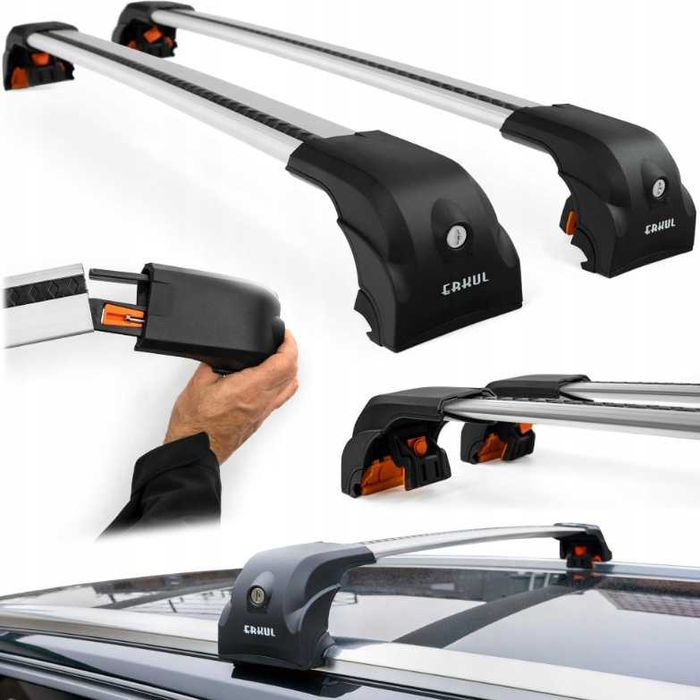 Bagażnik dachowy belki poprzeczki na reling Opel Mokka X Insignia