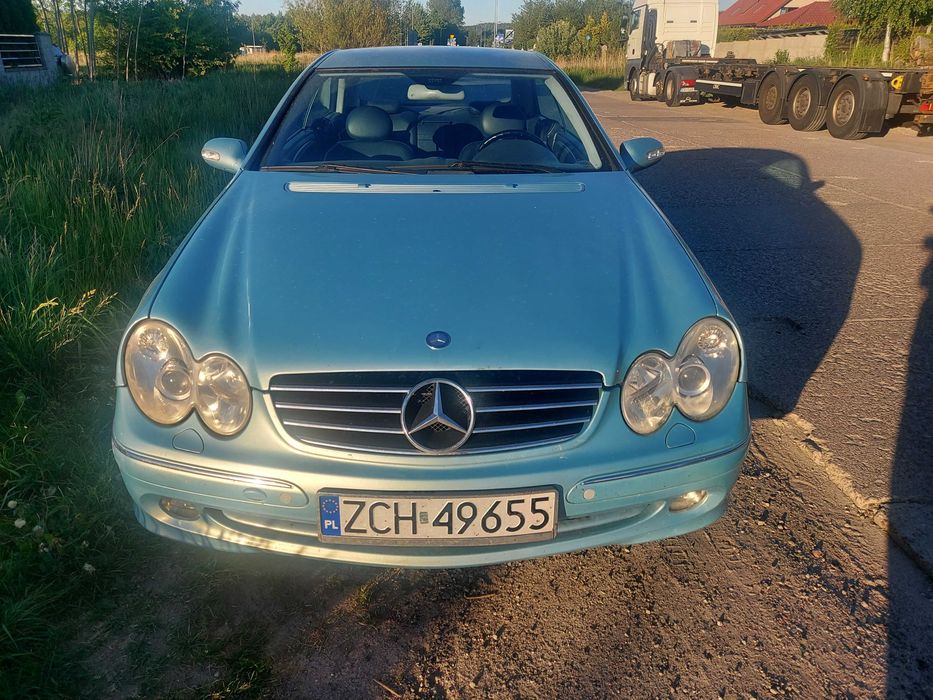 Mercedes CLK 270 2.7 diesel 2003 coupe super stan