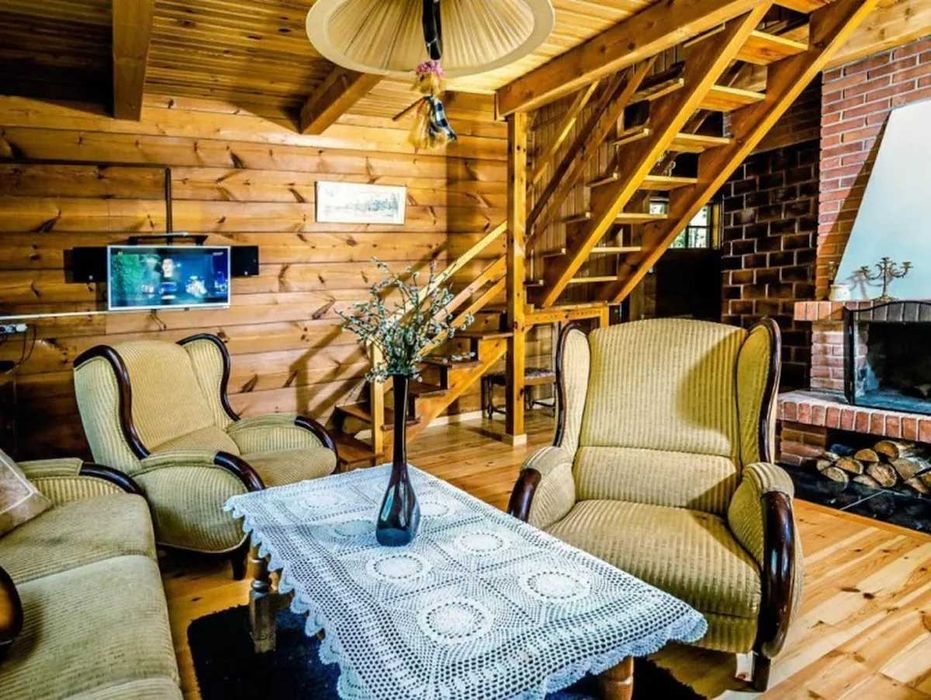 Domek k. Supraśla | Jacuzzi w cenie | Sauna | Prywatny teren | Slow