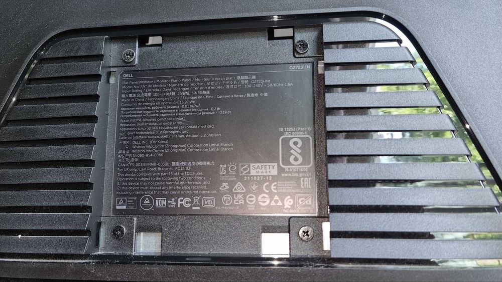 Monitor Dell G2723HN