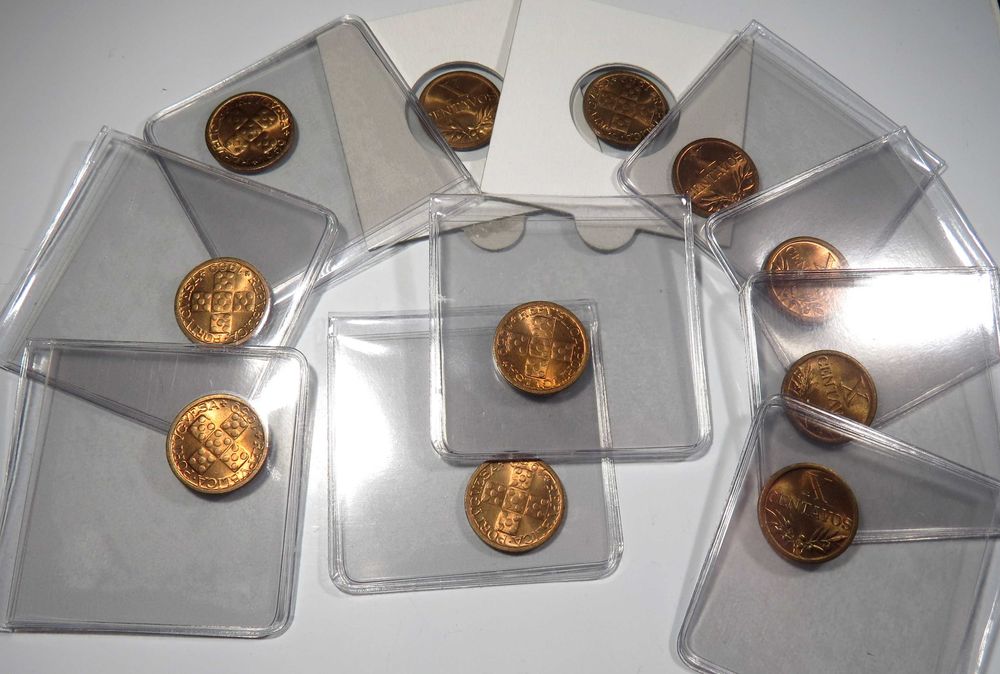 Moeda Republica Portuguesa - X Centavos 1959 SOBERBAS ROLO