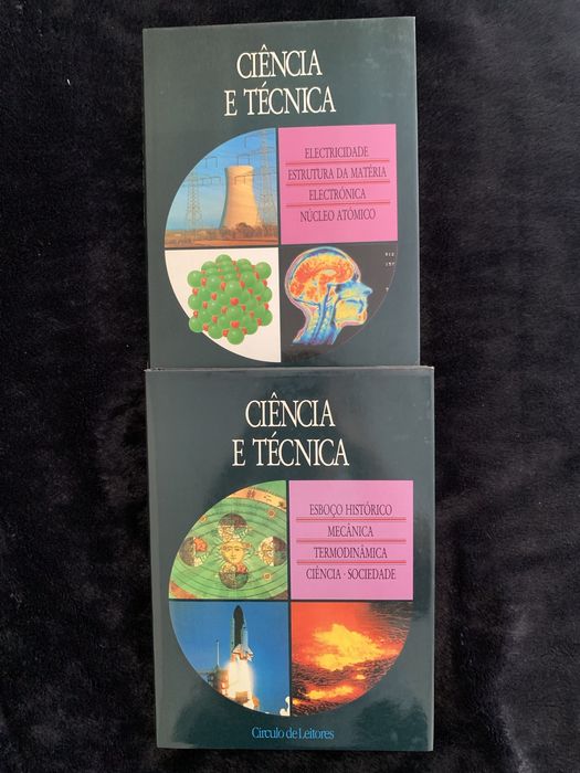 Ciência e Técnica – Volumes I e II Lexicoteca, Círculo de Leitores 1990