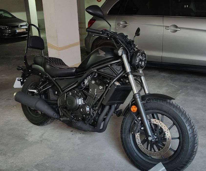 Rebel 500 impecável | 2026 | 1.700km | muitos acessórios