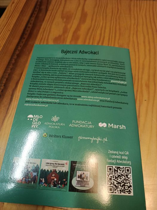 Kolorowanka Lesne sprawy aplikantów adwokackich