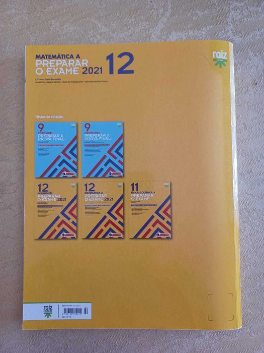 Preparar o Exame  - Matemática A - 12.º Ano