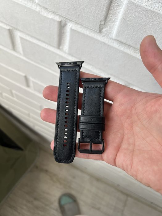 Шкіряний ремінець Apple Watch Ultra ручної роботи