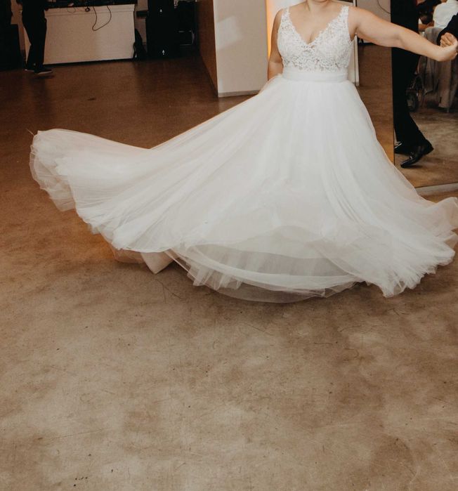 Vestido noiva Rosa Clara