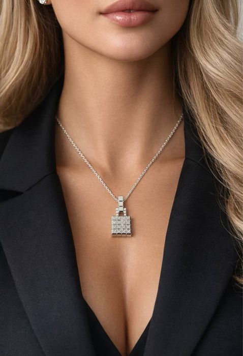 Кольє Chopard Оригінал  Колекція Ice Cube золото 750