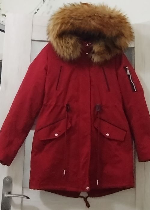 Kurtka 2w1 parka z kapturem zimowo-wiosenną S'West r.M