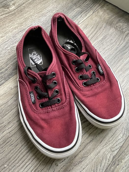 Кеди Vans червоні