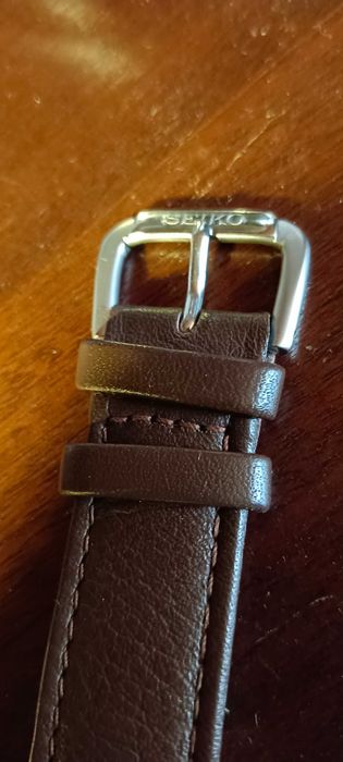 Seiko automático castanho