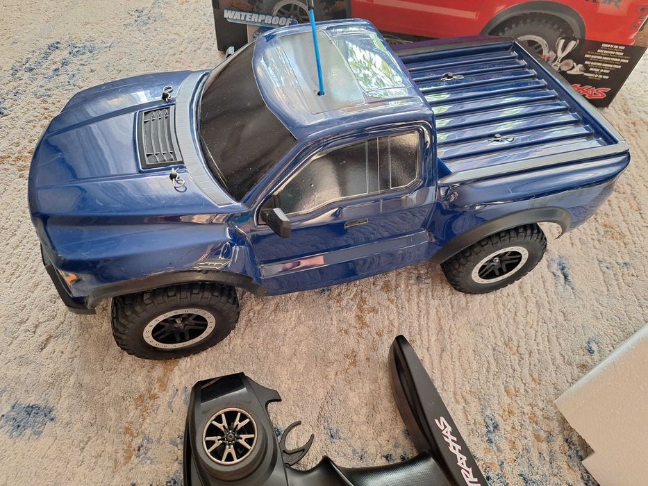 Samochód RC Traxxas Raptor po modyfikacjach 1/10