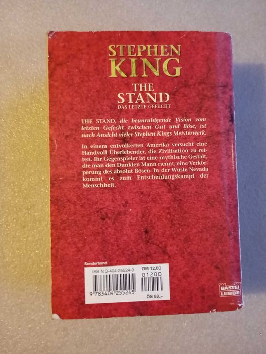 Стивен Кинг . Противостояние . Немецкий язык