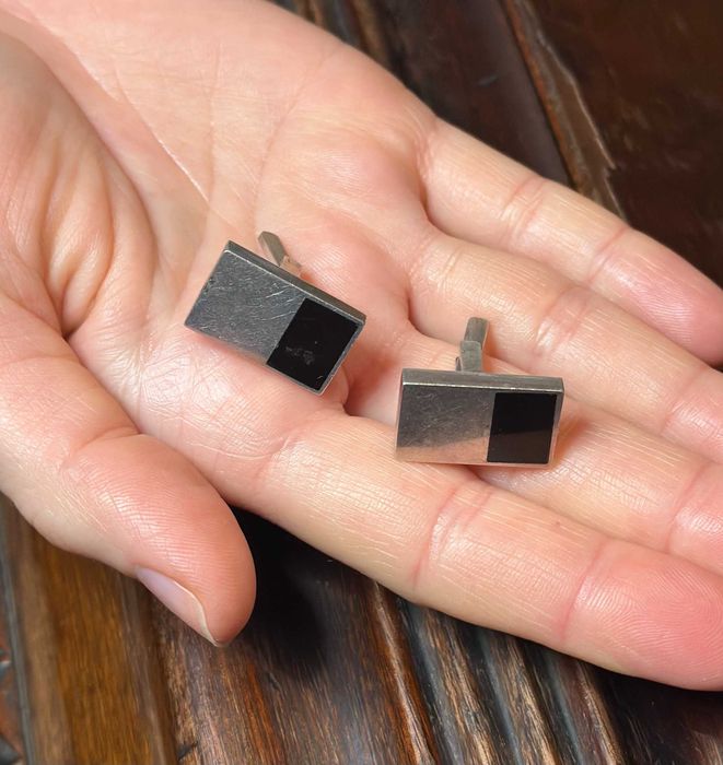 Marcin ZAREMSKI spinki do koszuli srebro oznaczenia. zaremscy