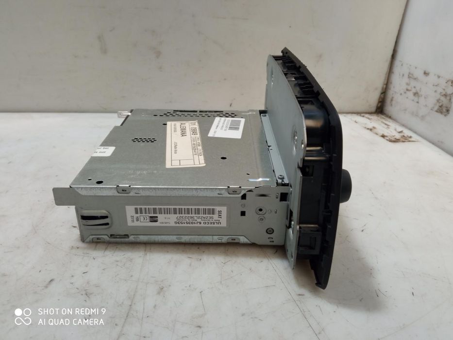 sistema de áudio rádio cd seat ibiza berlina 6J5
