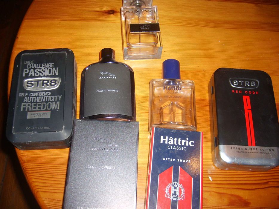 metalowe pojemniki STR8 flakon pusty yodema hattrick cena za wszystko