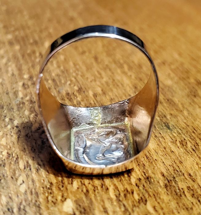 Печатка,кольцо,перстень размер 21 в золотом цвете времён ссср