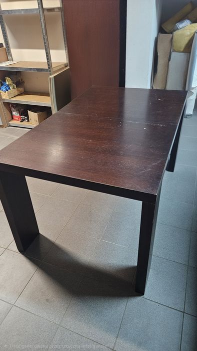 Stół z forniru 150x90 (dostawka 50cm)