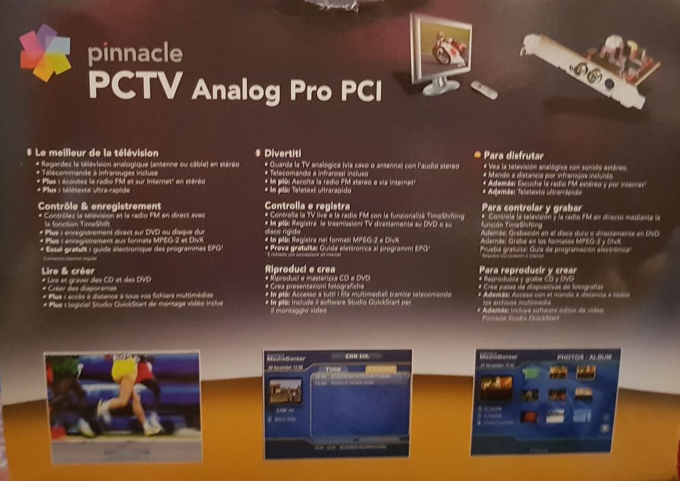 Pinnacle PCTV Analog Pro PCI