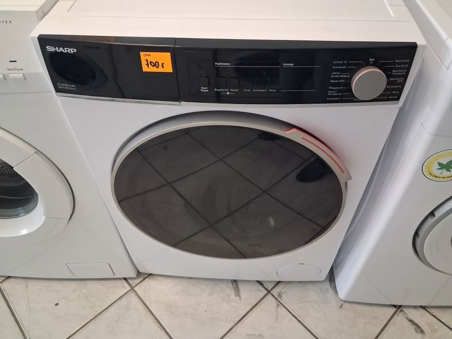 Pralka Sharp 8kg parowa! Gwarancja i transport Gratis!