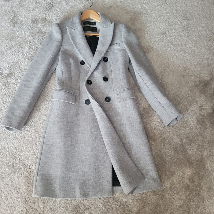 Płaszcz Zara xs szary