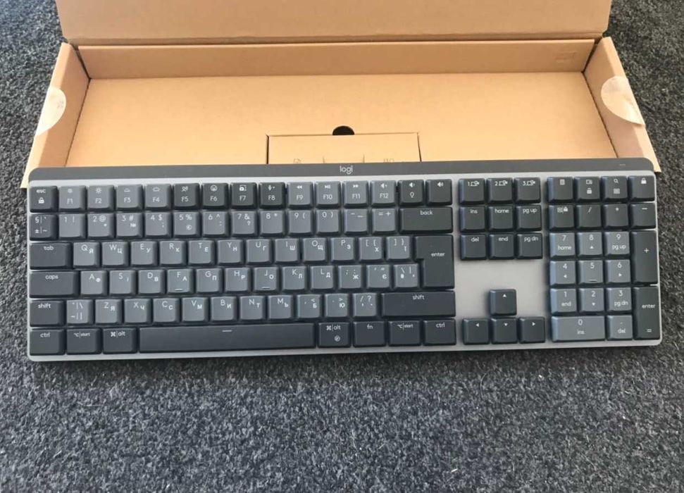 Клавіатура бездротова Logitech MX Mechanical Wireless Illuminated