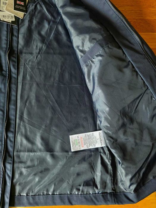 Kurtka męska Threadbare Roz -L nowa nie przemakająca ciemny granat
