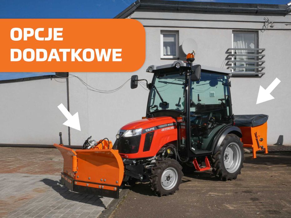Ciągnik komunalny do odśnieżania TAFE 19 KM pług posypywarka PROMOCJA!