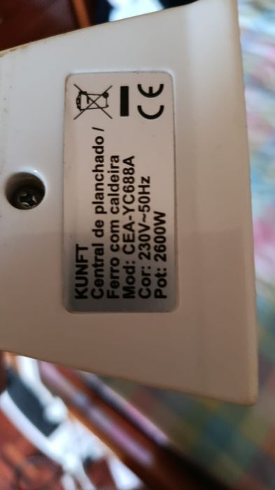 Ferro com caldeira Kunft