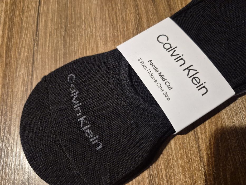 Skarpetki Męskie Stopki Calvin Klein 3pak