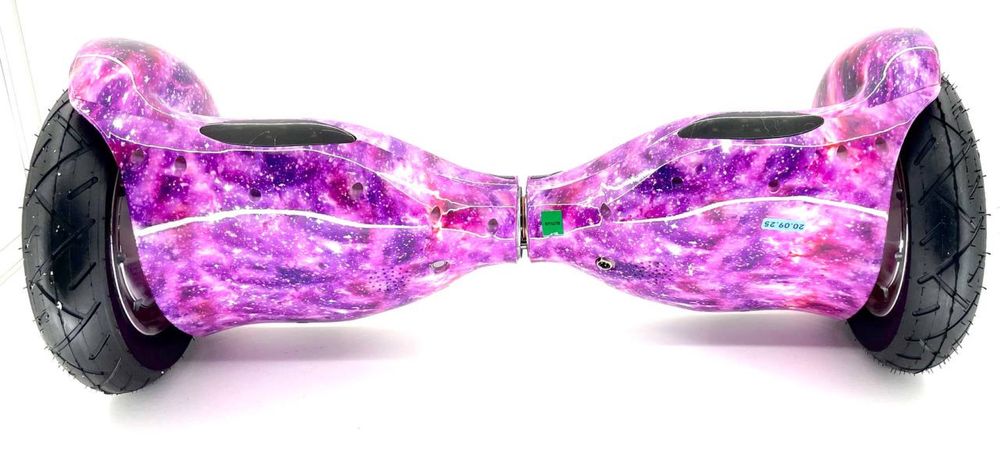 Гіроборд Smart Balance 10 дюймів Фіолетовий космос. Самобаланс.Сумка.