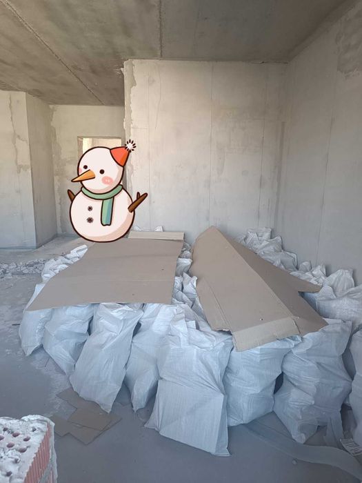 Віддам битий газоблок, 50 мішків. Самовивіз.