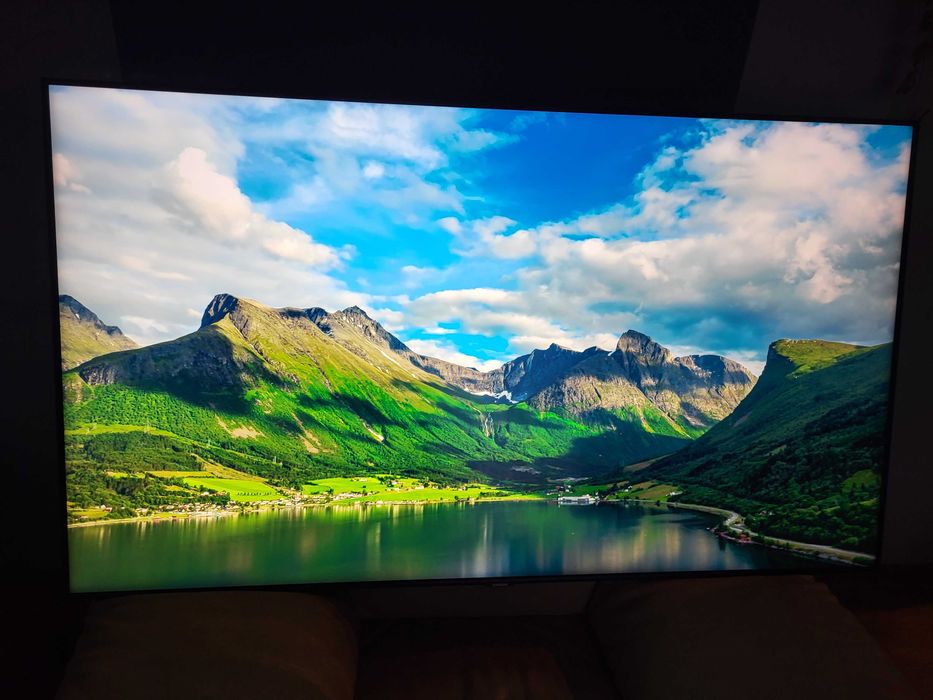 Samsung 55 cali 4k, dvbt2 hevc, smart tv