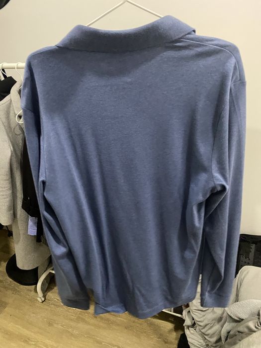 Polo Boss homem azul