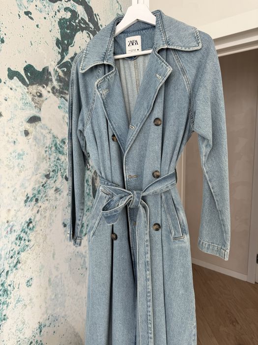 Тренч джинсовий Zara