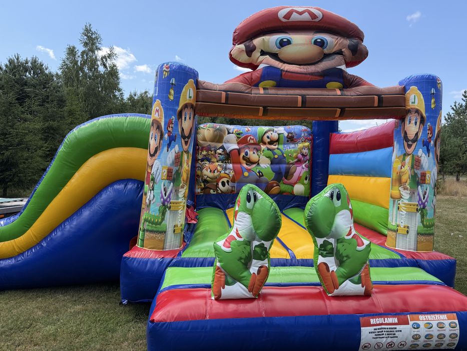 Dmuchaniec zamek mario