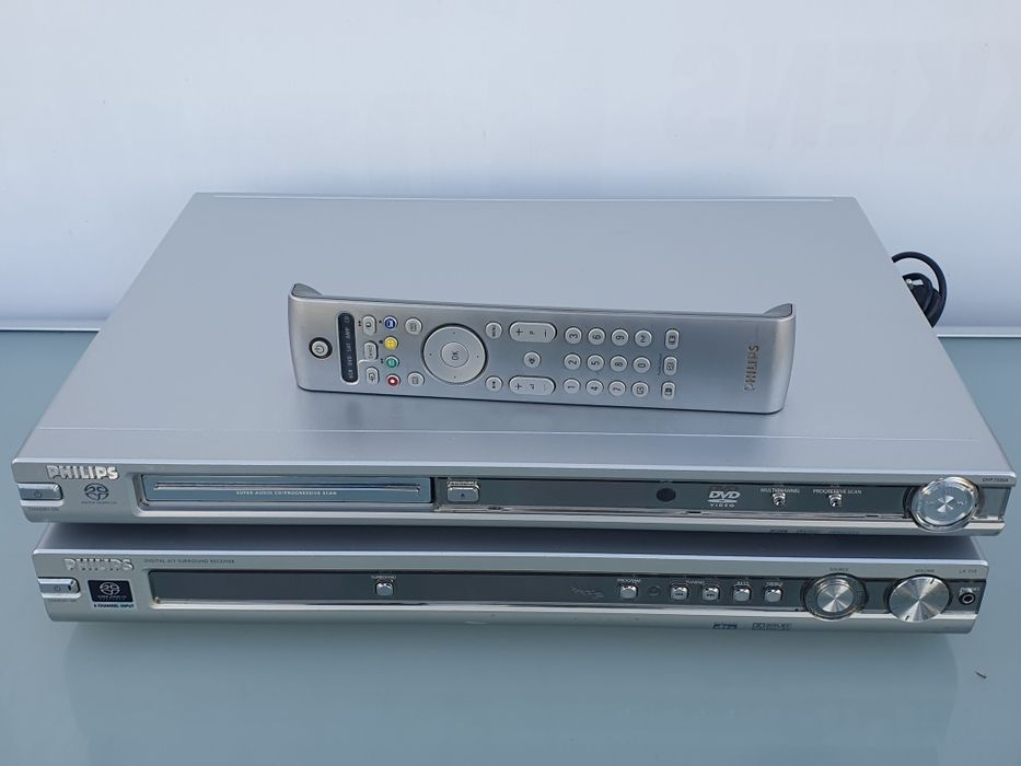 Kino domowe Philips DVD SACD wzmacniacz