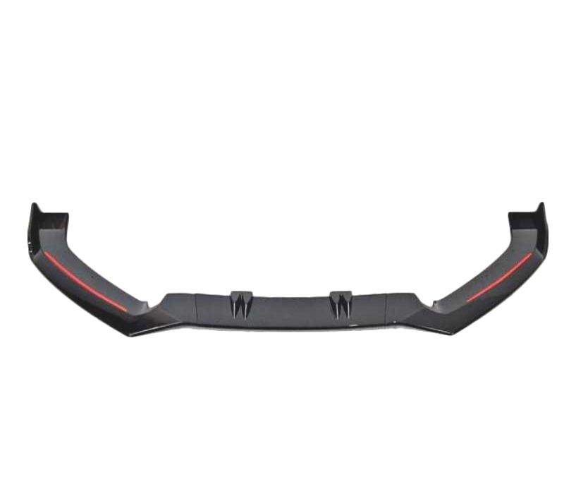 SPOILER LIP FRONTAL AUDI A6 LOOK RS6 16-18 PRETO