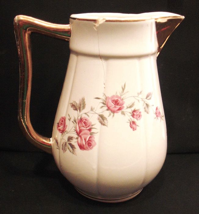 Jarro/caneca antiga da Fábrica de louças de  Aveiro