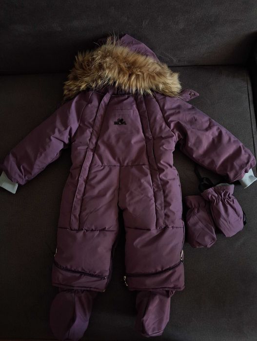 Зимовий комбінезон на дівчинку