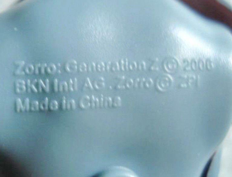 Extremely Rare Figure: Gulliver Zorro Generation Z, Dreadful Lord – 200664739090523009124