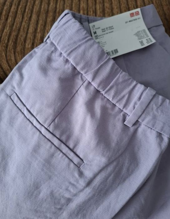 Льняные брюки Uniqlo