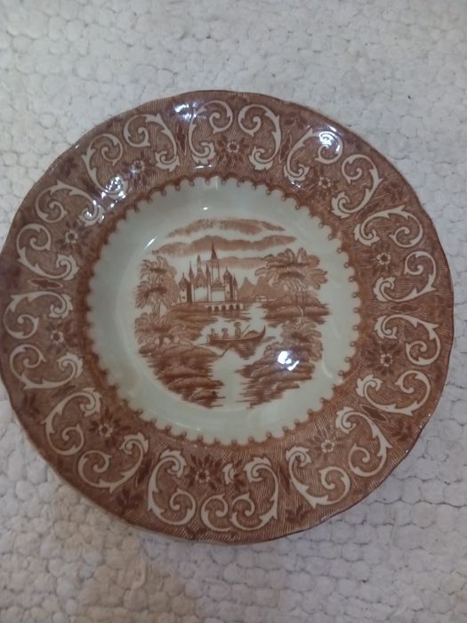 Antique Gilman Sacavem Plates