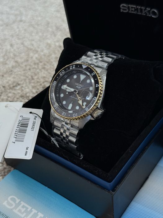 Чоловічий годинник Seiko 5 Sports GMT SSK021K1 Automatic Made in Japan